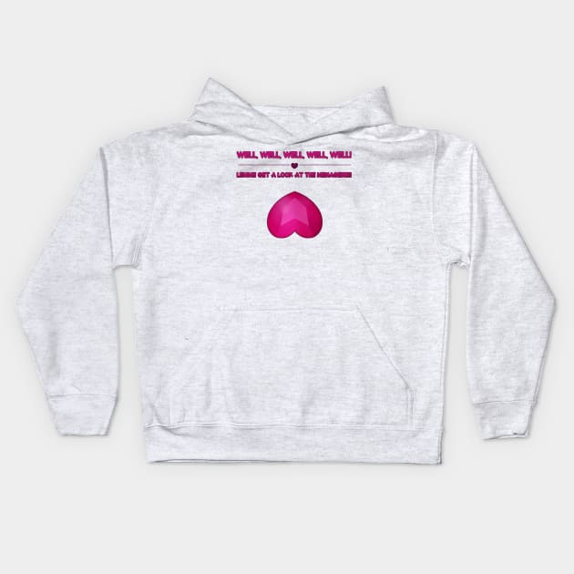 Other Friends Spinel Quote Kids Hoodie by Wyrielle